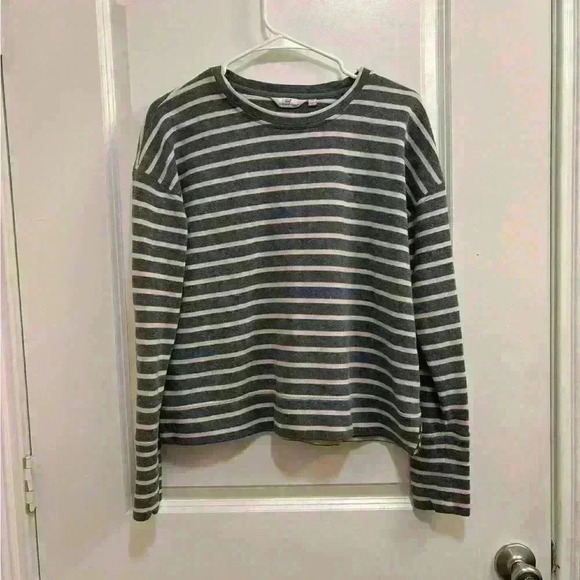 Vineyard Vines Crewneck Stripped Sweatshirt Women’s Size Small - Picture 4 of 7